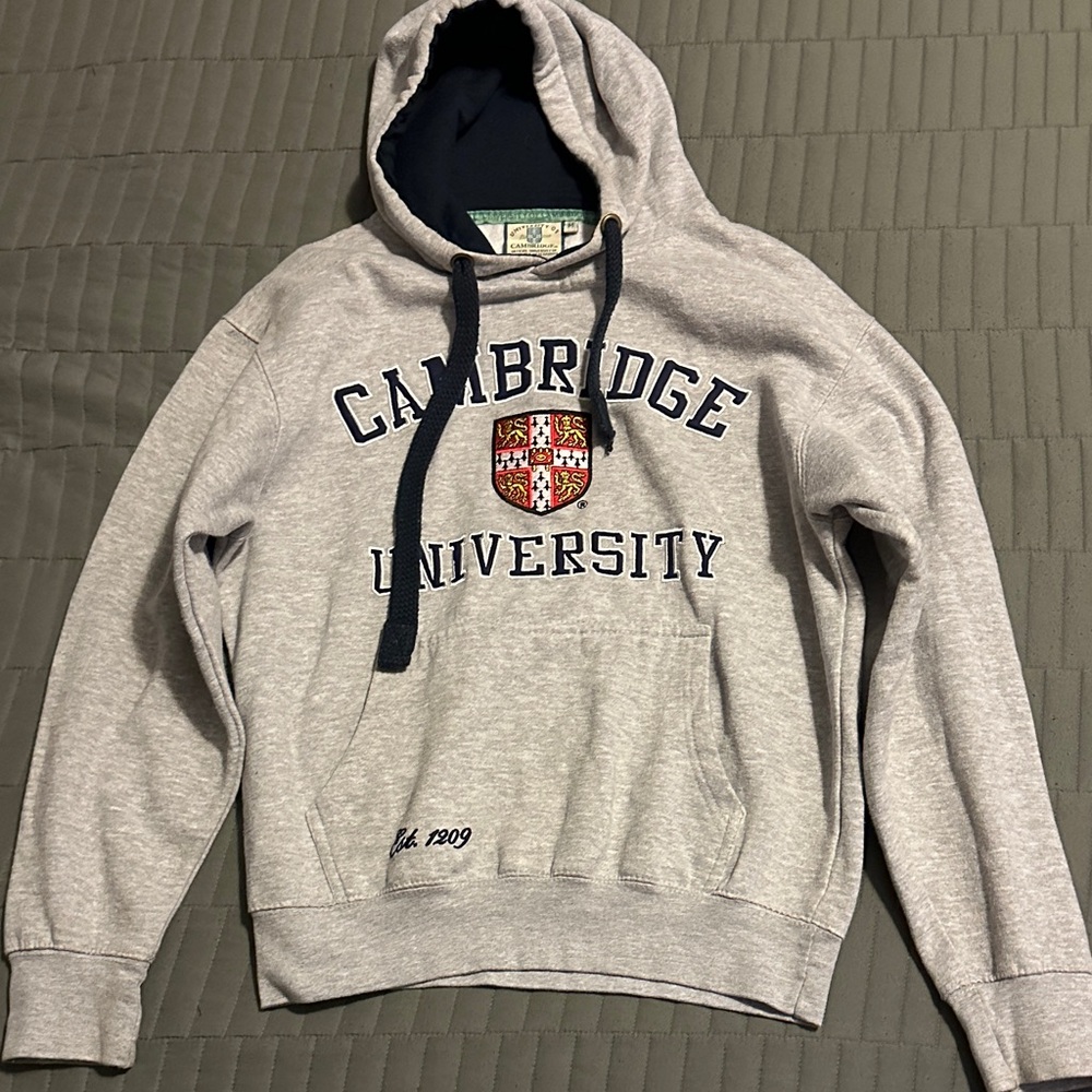 Cambridge University Gray Hoodie
